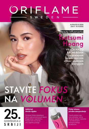 Oriflame katalog - 26.08.2026 - 15.09.2026.