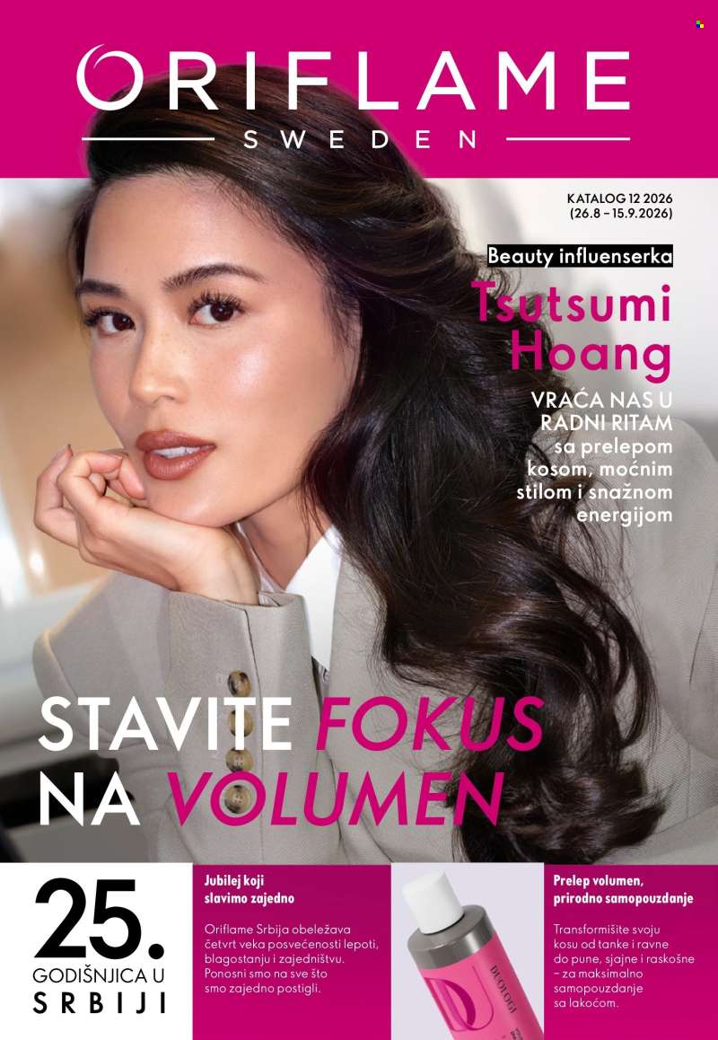 Oriflame katalog - 26.08.2026 - 15.09.2026.