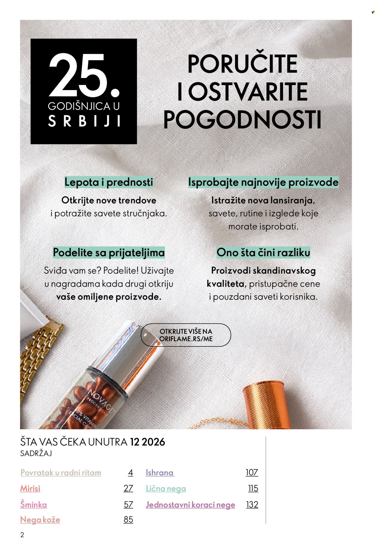 Oriflame katalog - 26.08.2026 - 15.09.2026. Stranica 2