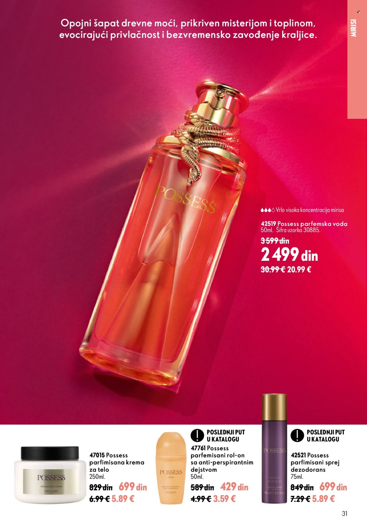 Oriflame katalog - 26.08.2026 - 15.09.2026. Stranica 31