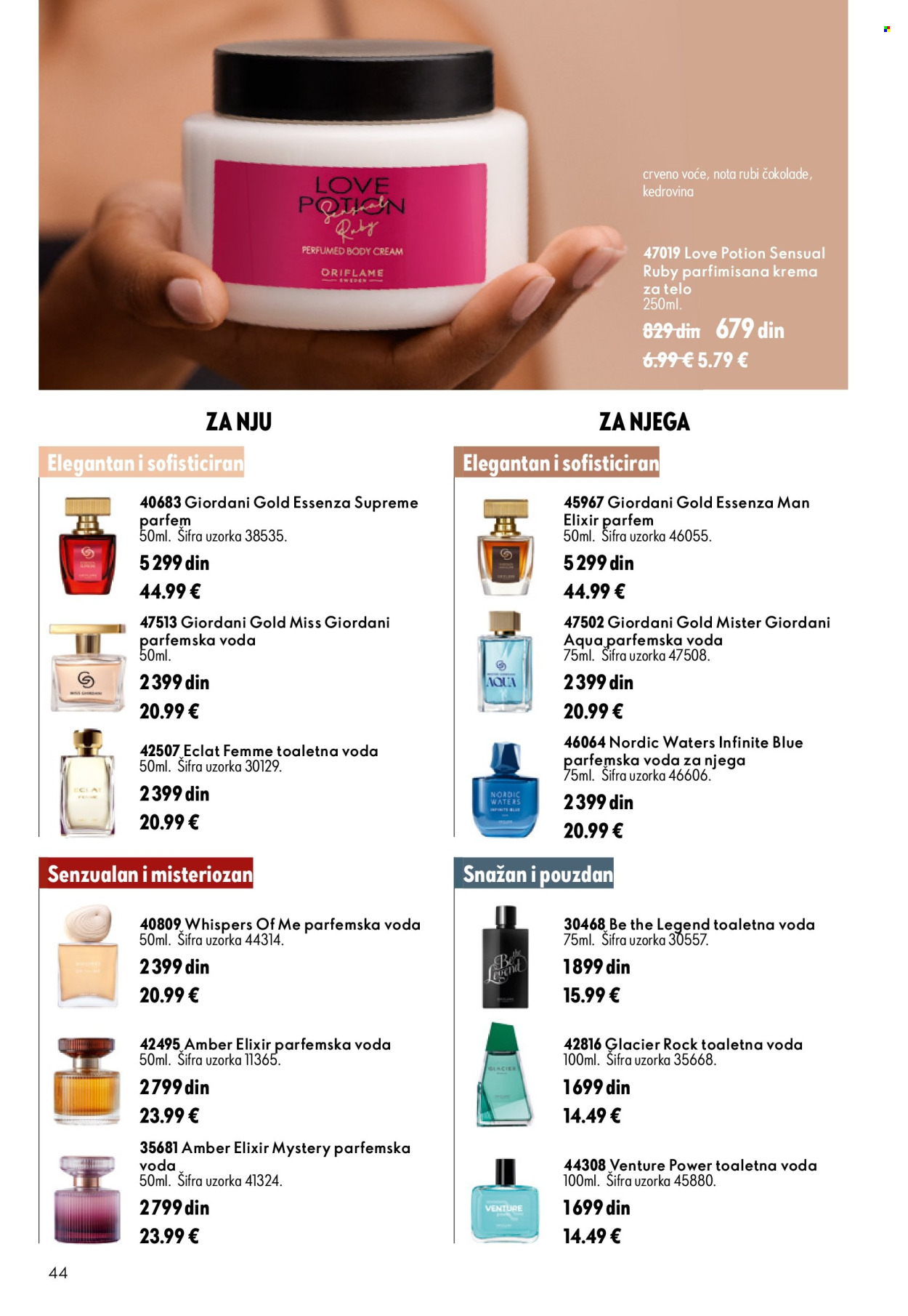 Oriflame katalog - 26.08.2026 - 15.09.2026. Stranica 44