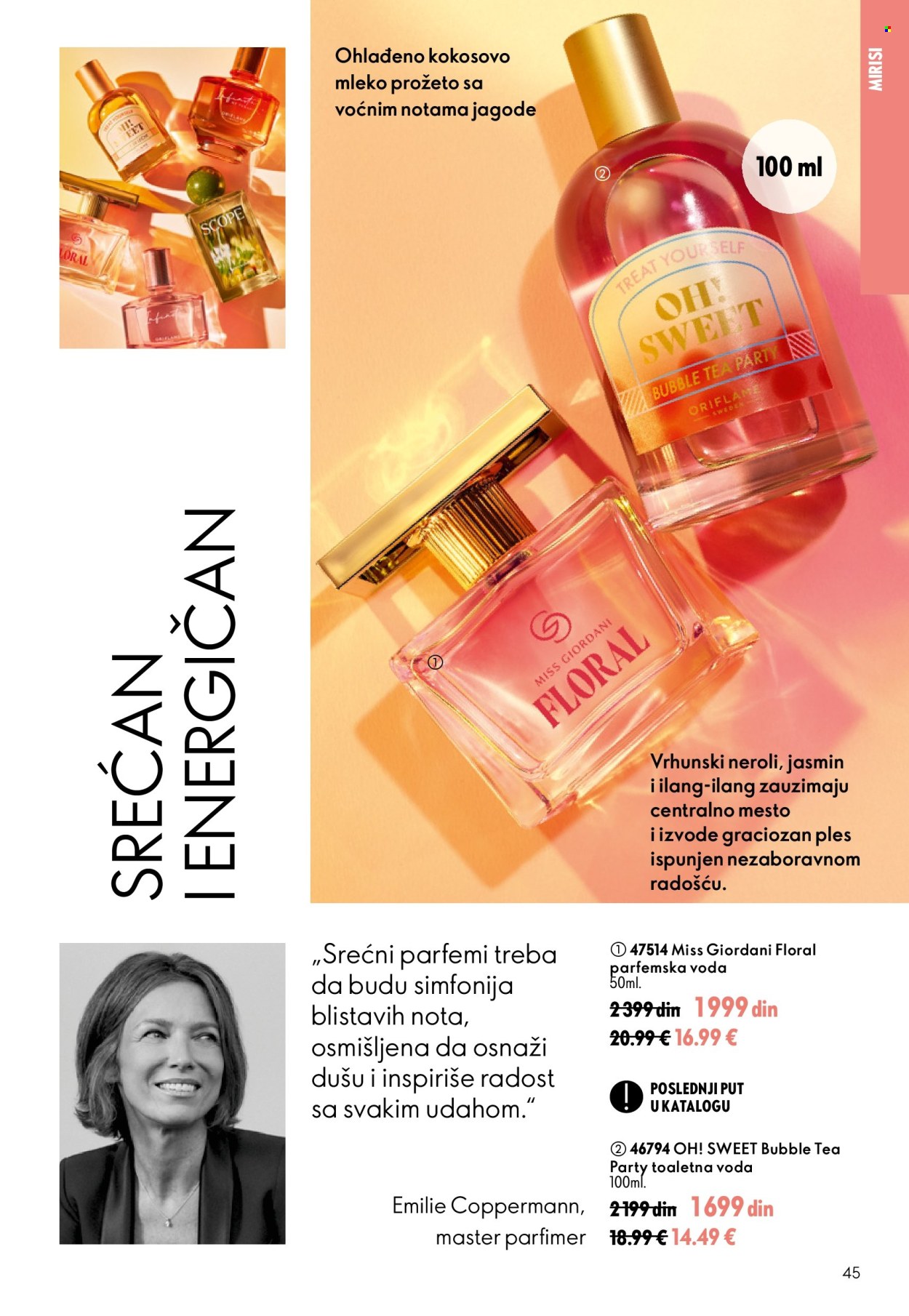 Oriflame katalog - 26.08.2026 - 15.09.2026. Stranica 45