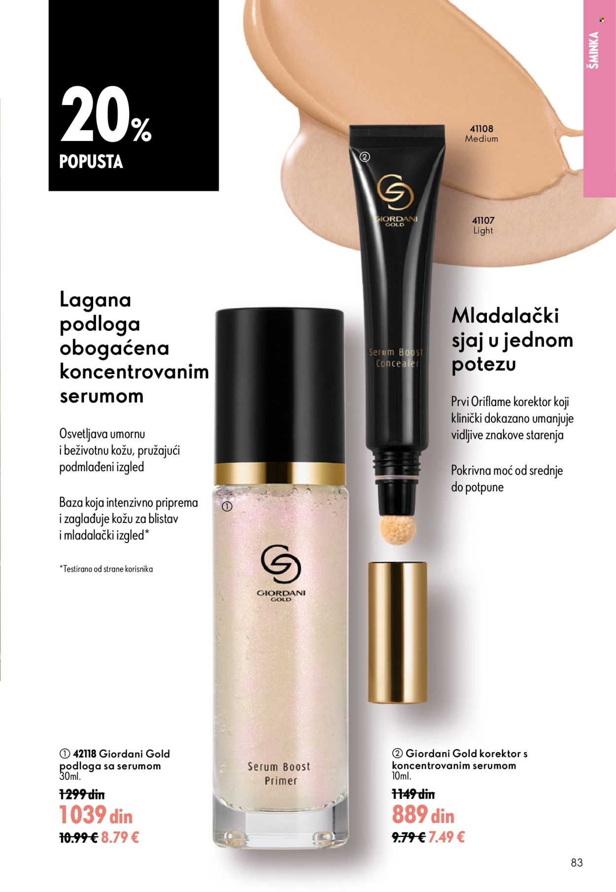 Oriflame katalog - 26.08.2026 - 15.09.2026. Stranica 83