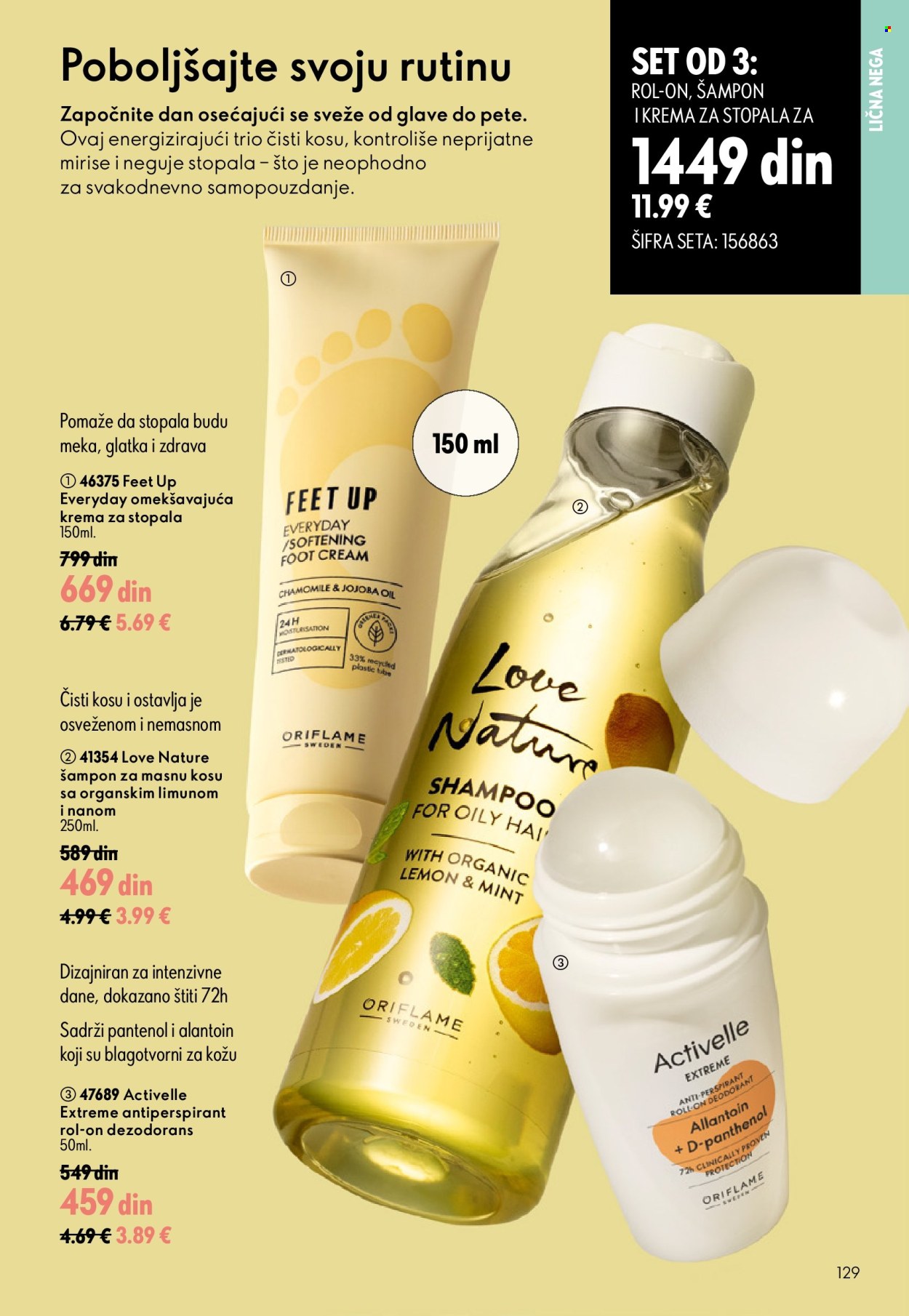 Oriflame katalog - 26.08.2026 - 15.09.2026. Stranica 129