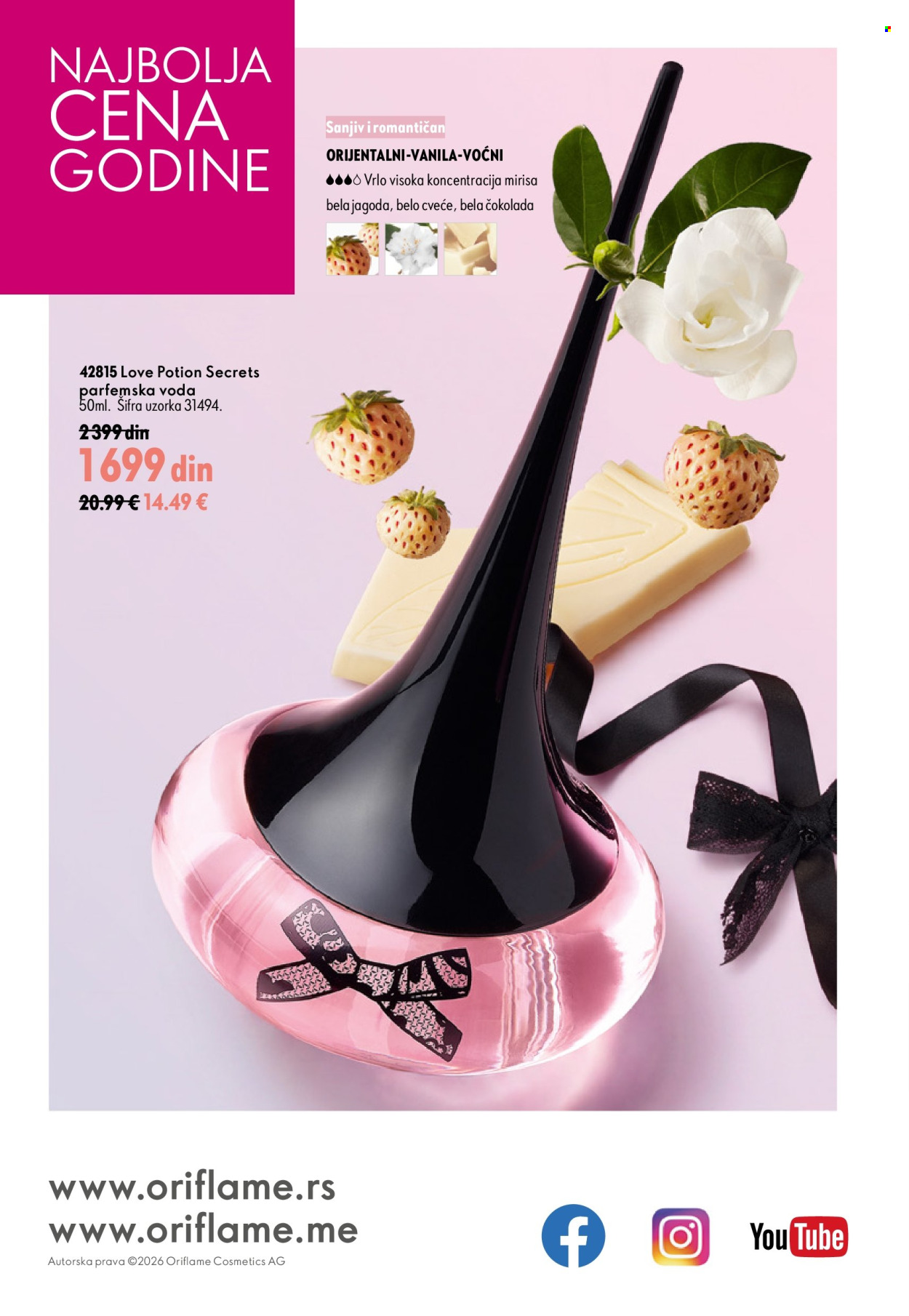 Oriflame katalog - 26.08.2026 - 15.09.2026. Stranica 148