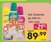Sok Cedevita Go 340 ml