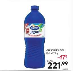 Jogurt 2.8%mm Dukat 2 kg