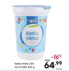 Kiselo mleko 2.8% mm Dr. Milk 400 g