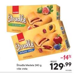 Štrudla Medela 240 g