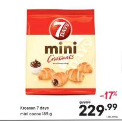 Kroasan 7 days mini cocoa 185 g