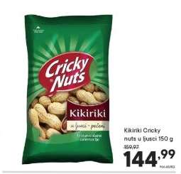 Kikiriki Cricky nuts u ljusci 150 g