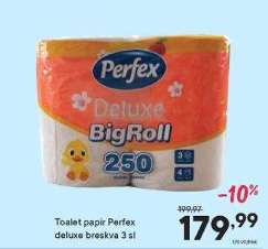 Toalet papir Perfex deluxe breskva 3 sl