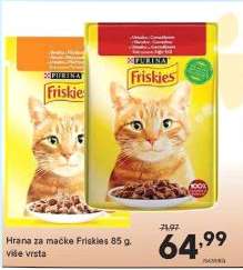 Hrana za mačke Friskies 85 g više vrsta