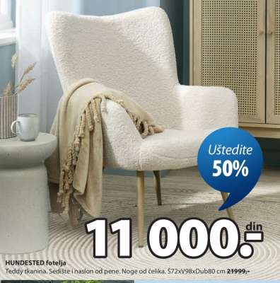 HUNDESTED FOTELJA
