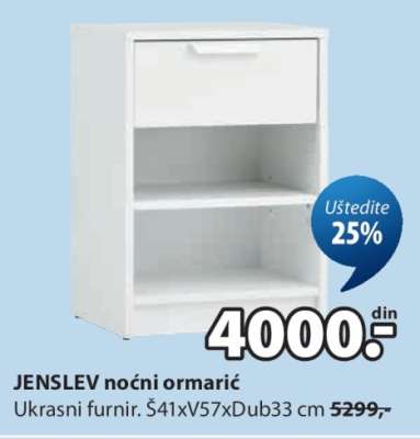 JENSLEV NOĆNI ORMARIĆ