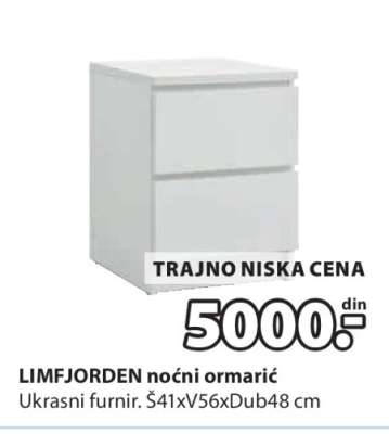 LIMFJORDEN NOĆNI ORMARIĆ