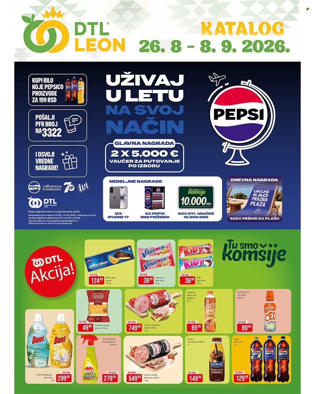 Leon Diskont katalog - 26.08.2026 - 08.09.2026. Stranica 1