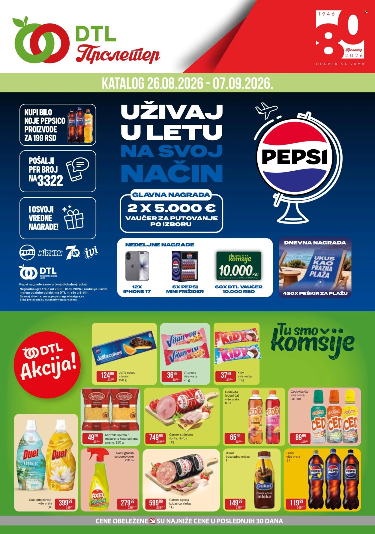 Metalac Proleter katalog - 26.08.2026 - 07.09.2026. Stranica 1
