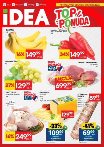 Idea katalog - 27.08.2026 - 30.08.2026.