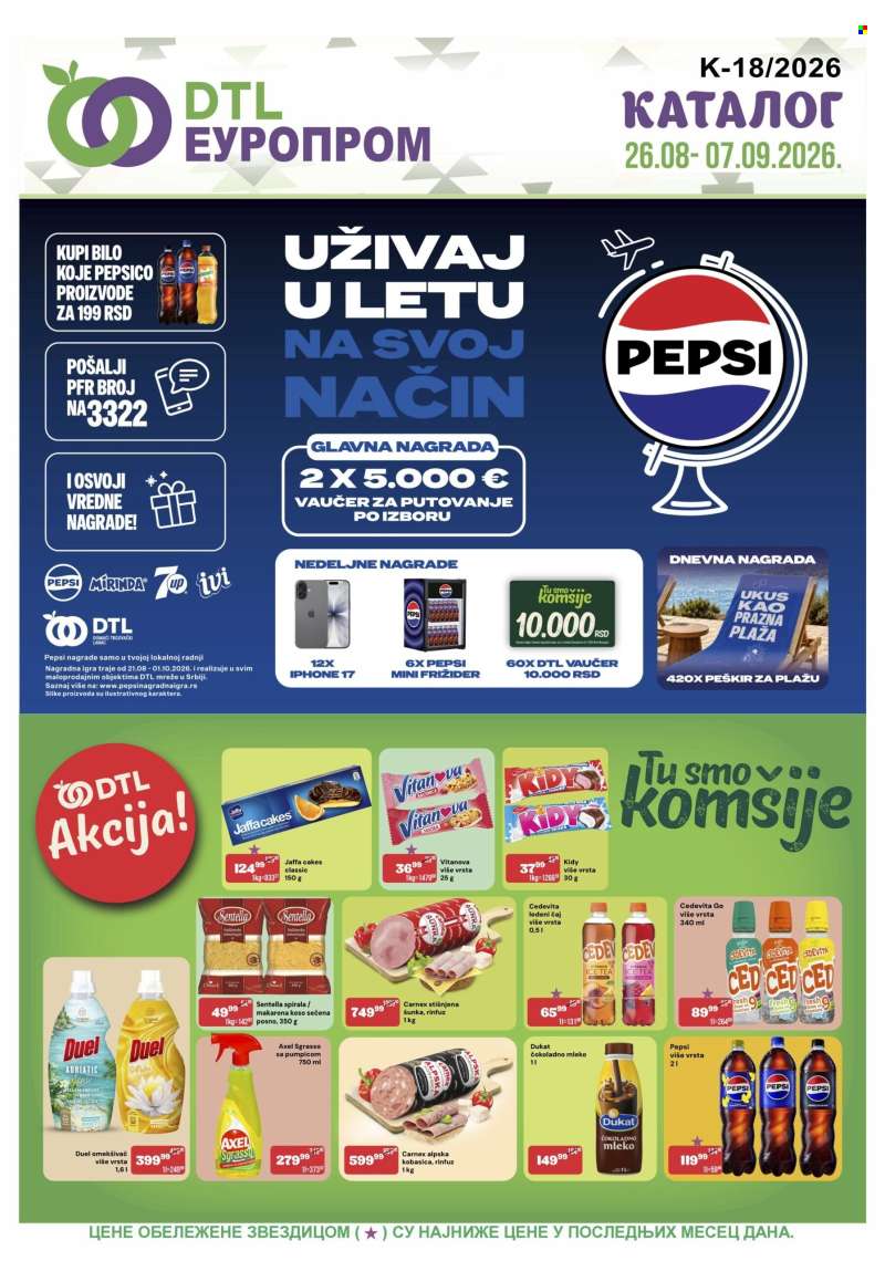 Europrom katalog - 26.08.2026 - 07.09.2026.