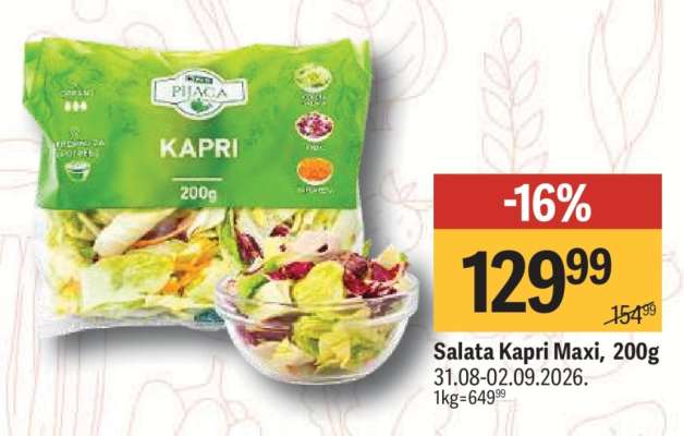 Salata Kapri Maxi, 200g