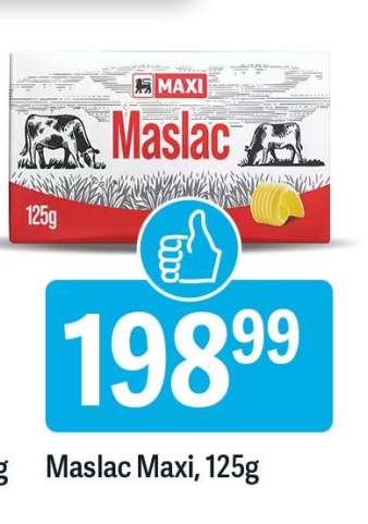 Maslac Maxi 125g