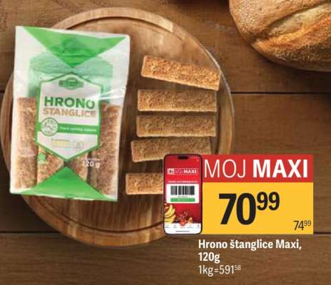 Hrono štanglice Maxi, 120g