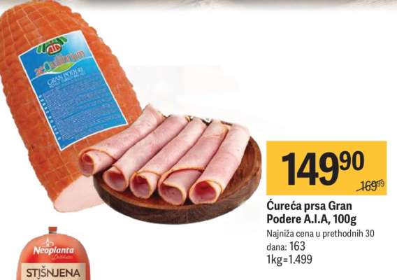 Ćureća prsa Gran Podere Á.I.A 100g