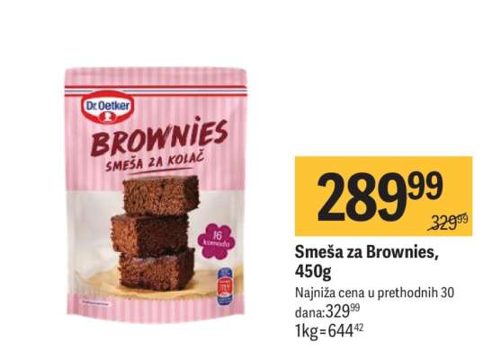 Smeša za Brownies, 450g
