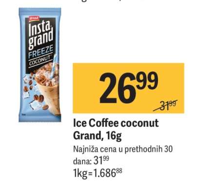 Ice Coffee coconut Grand, 16g