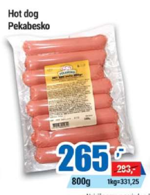 Hot dog Pekabesko