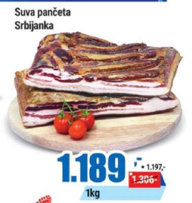 Suva pančeta Srbijanka