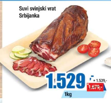 Suvi svinjski vrat Srbijanka