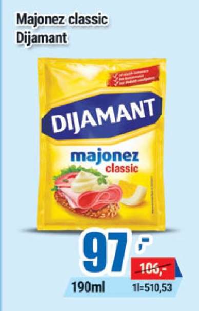 Majonez Classic Dijamant