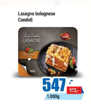 Lasagne bolognese Condeli