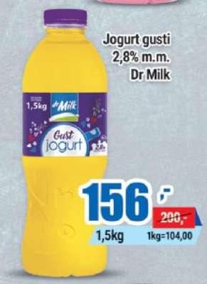 Jogurt gusti 2,8% m.m. Dr Milk