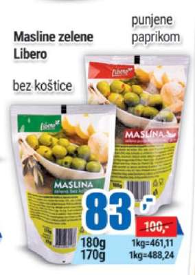 Masline zelene Libero