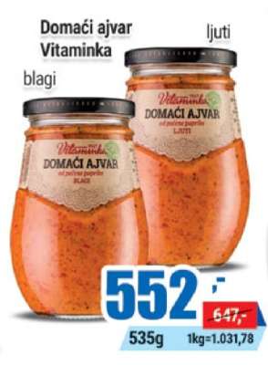 Domaći ajvar Vitaminka