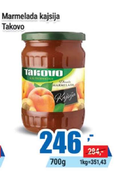 Marmelada kajsija Takovo