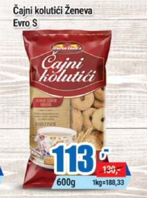 Čajni kolutići Ženeva