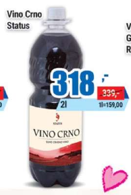 Vino Crno Status