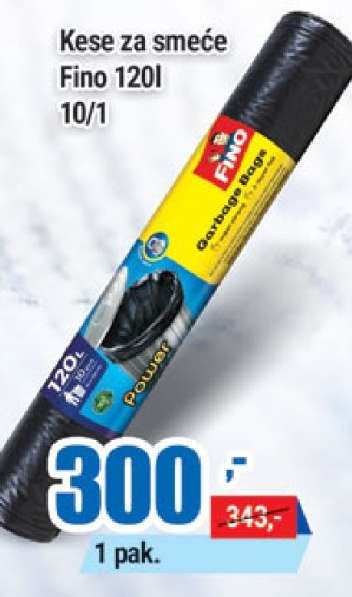Kese za smeće Fino 120l 10/1