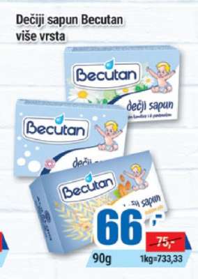 Dečiji sapun Becutan