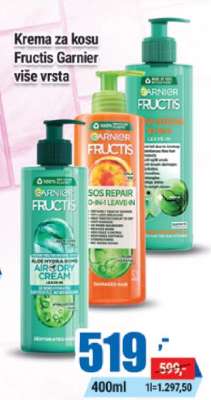 Krema za kosu Fructis Garnier