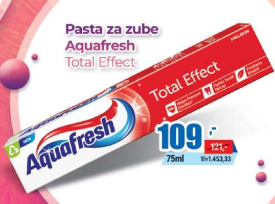 Pasta za zube Aquafresh Total Effect