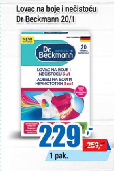 Lovac na boje i nečistoću Dr Beckmann 20/1