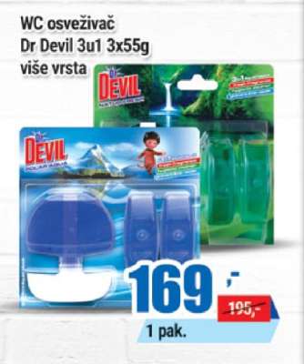 Dr Devil 3u1 3x55g
