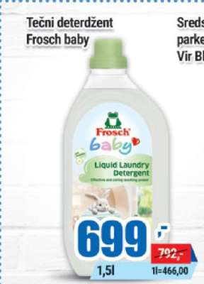 Tečni deterdžent Frosch baby