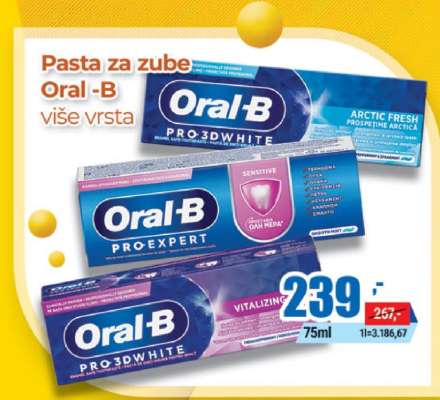 Pasta za zube Oral B