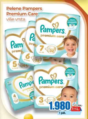 Pelene Pampers Premium Care